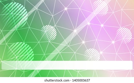Abstract mosaic backdrop with triangles, line, circle, space for text. Vector illustration. Blurred Background, Smooth Gradient Texture Color