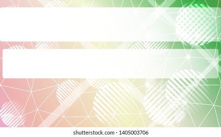 Abstract mosaic backdrop with triangles, line, circle, space for text. Vector illustration. Blurred Background, Smooth Gradient Texture Color