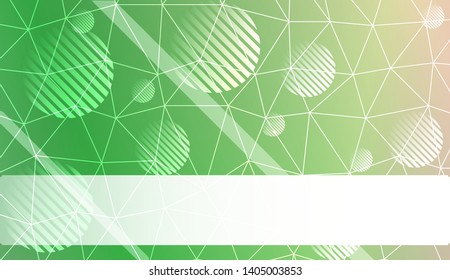 Abstract mosaic backdrop with triangles, line, circle, space for text. Vector illustration. Blurred Background, Smooth Gradient Texture Color