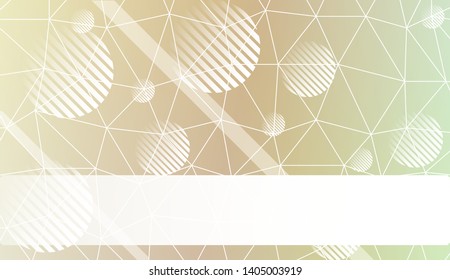 Abstract mosaic backdrop with triangles, line, circle, space for text. Vector illustration. Blurred Background, Smooth Gradient Texture Color