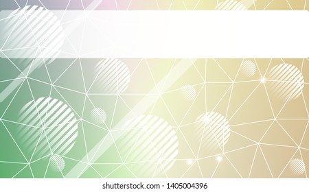 Abstract mosaic backdrop with triangles, line, circle, space for text. Vector illustration. Blurred Background, Smooth Gradient Texture Color