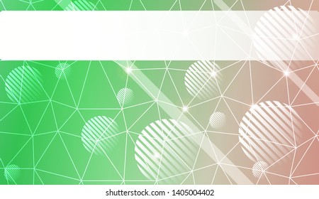Abstract mosaic backdrop with triangles, line, circle, space for text. Vector illustration. Blurred Background, Smooth Gradient Texture Color