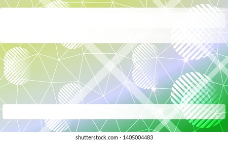 Abstract mosaic backdrop with triangles, line, circle, space for text. Vector illustration. Blurred Background, Smooth Gradient Texture Color