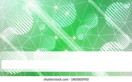 Abstract mosaic backdrop with triangles, line, circle, space for text. Vector illustration. Blurred Background, Smooth Gradient Texture Color