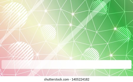 Abstract mosaic backdrop with triangles, line, circle, space for text. Vector illustration. Blurred Background, Smooth Gradient Texture Color