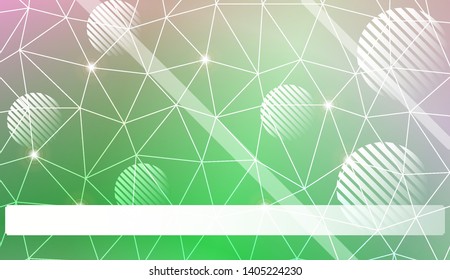 Abstract mosaic backdrop with triangles, line, circle, space for text. Vector illustration. Blurred Background, Smooth Gradient Texture Color