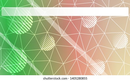 Abstract mosaic backdrop with triangles, line, circle, space for text. Vector illustration. Blurred Background, Smooth Gradient Texture Color