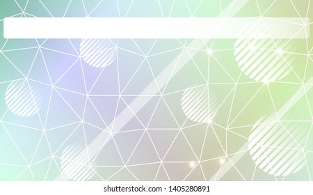 Abstract mosaic backdrop with triangles, line, circle, space for text. Vector illustration. Blurred Background, Smooth Gradient Texture Color