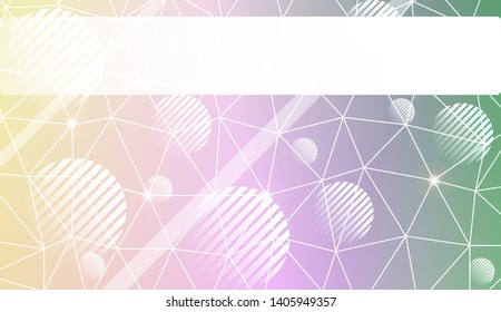 Abstract mosaic backdrop with triangles, line, circle, space for text. Vector illustration. Blurred Background, Smooth Gradient Texture Color