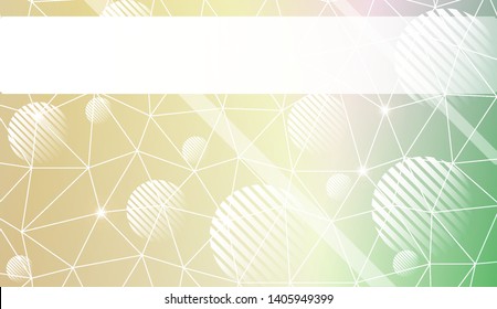 Abstract mosaic backdrop with triangles, line, circle, space for text. Vector illustration. Blurred Background, Smooth Gradient Texture Color