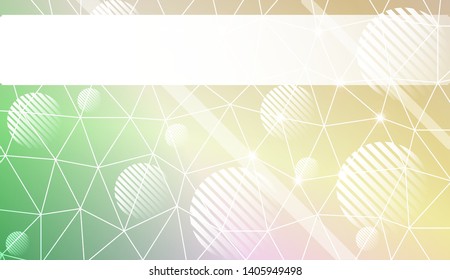Abstract mosaic backdrop with triangles, line, circle, space for text. Vector illustration. Blurred Background, Smooth Gradient Texture Color