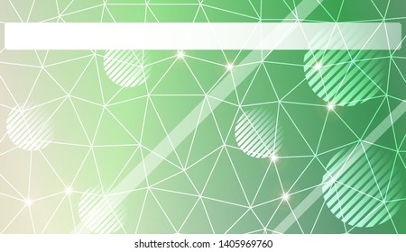 Abstract mosaic backdrop with triangles, line, circle, space for text. Vector illustration. Blurred Background, Smooth Gradient Texture Color