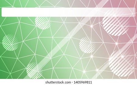 Abstract mosaic backdrop with triangles, line, circle, space for text. Vector illustration. Blurred Background, Smooth Gradient Texture Color