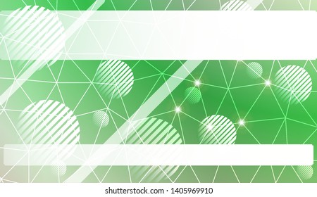 Abstract mosaic backdrop with triangles, line, circle, space for text. Vector illustration. Blurred Background, Smooth Gradient Texture Color