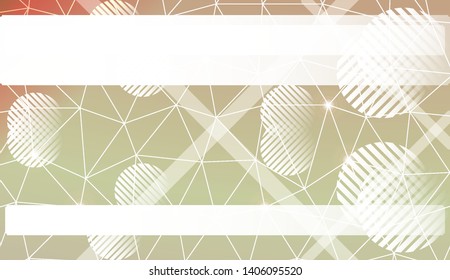 Abstract mosaic backdrop with triangles, line, circle, space for text. Vector illustration. Blurred Background, Smooth Gradient Texture Color