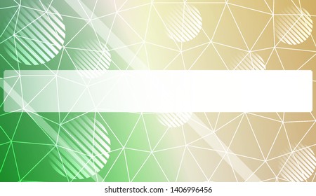 Abstract mosaic backdrop with triangles, line, circle, space for text. Vector illustration. Blurred Background, Smooth Gradient Texture Color
