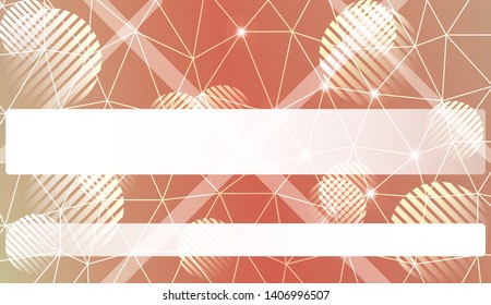 Abstract mosaic backdrop with triangles, line, circle, space for text. Vector illustration. Blurred Background, Smooth Gradient Texture Color