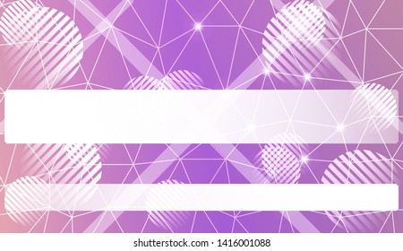Abstract mosaic backdrop with triangles, line, circle, space for text. Vector illustration. Blurred Background, Smooth Gradient Texture Color
