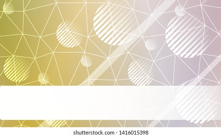 Abstract mosaic backdrop with triangles, line, circle, space for text. Vector illustration. Blurred Background, Smooth Gradient Texture Color