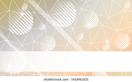 Abstract mosaic backdrop with triangles, line, circle, space for text. Vector illustration. Blurred Background, Smooth Gradient Texture Color