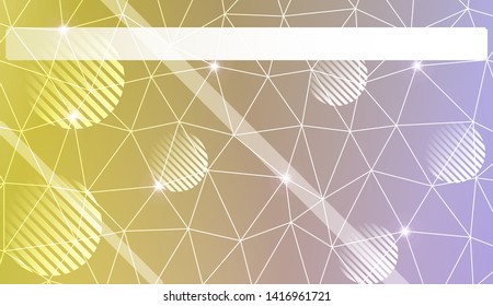 Abstract mosaic backdrop with triangles, line, circle, space for text. Vector illustration. Blurred Background, Smooth Gradient Texture Color