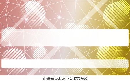 Abstract mosaic backdrop with triangles, line, circle, space for text. Vector illustration. Blurred Background, Smooth Gradient Texture Color
