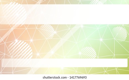 Abstract mosaic backdrop with triangles, line, circle, space for text. Vector illustration. Blurred Background, Smooth Gradient Texture Color