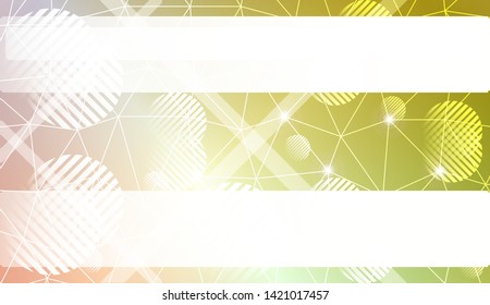 Abstract mosaic backdrop with triangles, line, circle, space for text. Vector illustration. Blurred Background, Smooth Gradient Texture Color
