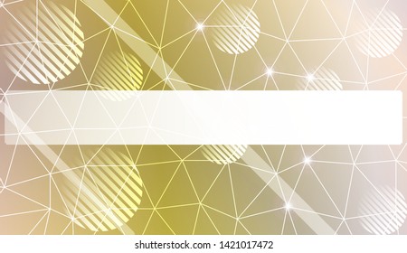 Abstract mosaic backdrop with triangles, line, circle, space for text. Vector illustration. Blurred Background, Smooth Gradient Texture Color