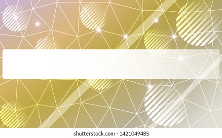 Abstract mosaic backdrop with triangles, line, circle, space for text. Vector illustration. Blurred Background, Smooth Gradient Texture Color