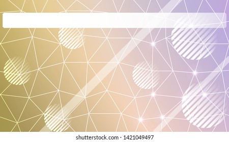 Abstract mosaic backdrop with triangles, line, circle, space for text. Vector illustration. Blurred Background, Smooth Gradient Texture Color