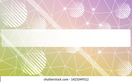 Abstract mosaic backdrop with triangles, line, circle, space for text. Vector illustration. Blurred Background, Smooth Gradient Texture Color