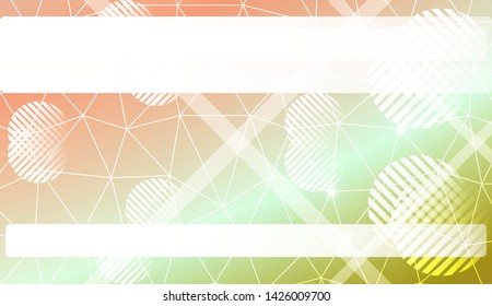 Abstract mosaic backdrop with triangles, line, circle, space for text. Vector illustration. Blurred Background, Smooth Gradient Texture Color