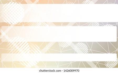 Abstract mosaic backdrop with triangles, line, circle, space for text. Vector illustration. Blurred Background, Smooth Gradient Texture Color