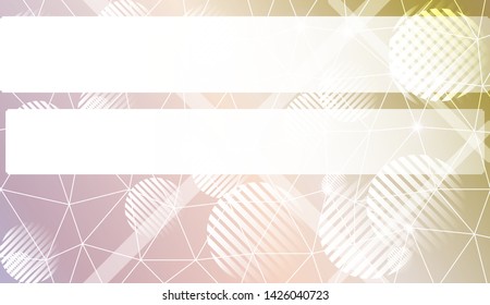 Abstract mosaic backdrop with triangles, line, circle, space for text. Vector illustration. Blurred Background, Smooth Gradient Texture Color