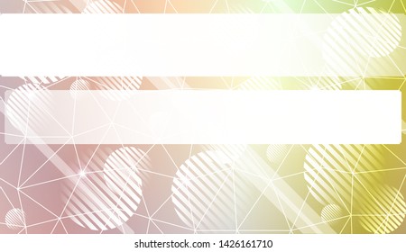 Abstract mosaic backdrop with triangles, line, circle, space for text. Vector illustration. Blurred Background, Smooth Gradient Texture Color