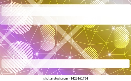 Abstract mosaic backdrop with triangles, line, circle, space for text. Vector illustration. Blurred Background, Smooth Gradient Texture Color