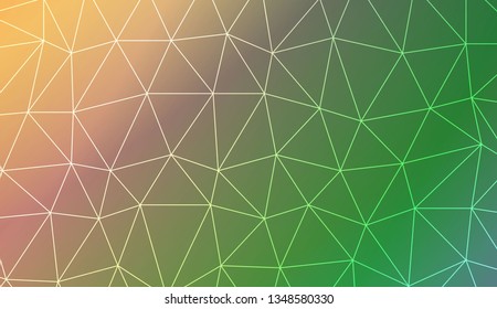 Abstract mosaic backdrop with triangles. For modern interior design, fashion print. Vector illustration. Abstract Gradient Soft Colorful Background