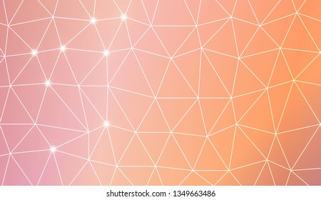 Abstract mosaic backdrop with triangles. For modern interior design, fashion print. Vector illustration. Abstract Gradient Soft Colorful Background