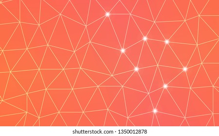Abstract mosaic backdrop with triangles. For modern interior design, fashion print. Vector illustration. Abstract Gradient Soft Colorful Background
