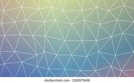 Abstract mosaic backdrop with triangles. For modern interior design, fashion print. Vector illustration. Abstract Gradient Soft Colorful Background