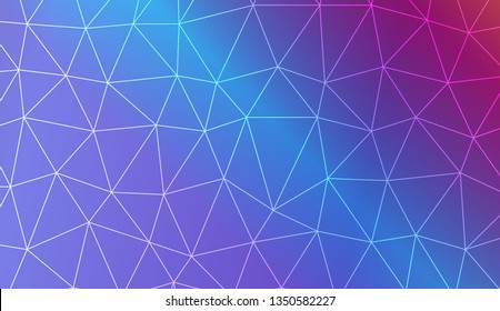 Abstract mosaic backdrop with triangles. For modern interior design, fashion print. Vector illustration. Abstract Gradient Soft Colorful Background