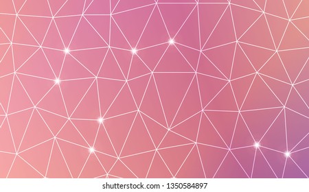 Abstract mosaic backdrop with triangles. For modern interior design, fashion print. Vector illustration. Abstract Gradient Soft Colorful Background