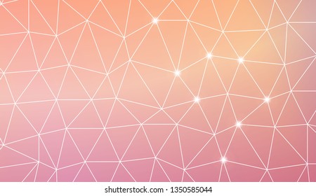 Abstract mosaic backdrop with triangles. For modern interior design, fashion print. Vector illustration. Abstract Gradient Soft Colorful Background