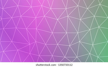 Abstract mosaic backdrop with triangles. For modern interior design, fashion print. Vector illustration. Abstract Gradient Soft Colorful Background