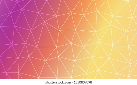 Abstract mosaic backdrop with triangles. For modern interior design, fashion print. Vector illustration. Abstract Gradient Soft Colorful Background