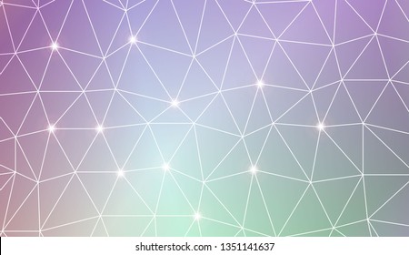 Abstract mosaic backdrop with triangles. For modern interior design, fashion print. Vector illustration. Abstract Gradient Soft Colorful Background