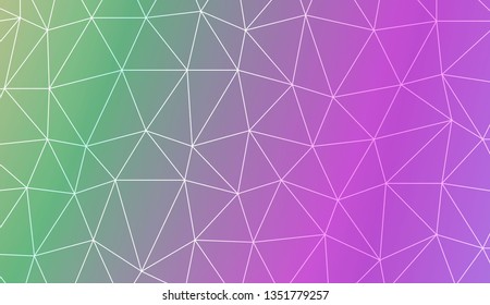 Abstract mosaic backdrop with triangles. For modern interior design, fashion print. Vector illustration. Abstract Gradient Soft Colorful Background