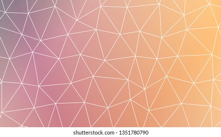 Abstract mosaic backdrop with triangles. For modern interior design, fashion print. Vector illustration. Abstract Gradient Soft Colorful Background