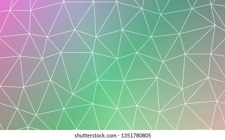 Abstract mosaic backdrop with triangles. For modern interior design, fashion print. Vector illustration. Abstract Gradient Soft Colorful Background